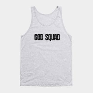 God Squad \ Black Vintage Tank Top